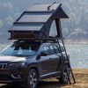 Triangle Aluminium Black Hard Shell Grey Scout Max High Ridge Rooftop Tent
