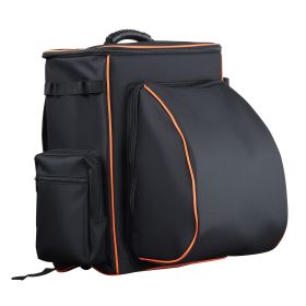 Welding Backpack, 35.6L Welder Backpack for Tools and Helmet, 600D Polyester Extreme Gear Pack with Helmet Catch Bag