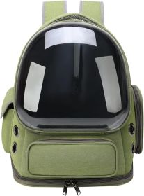 Cat Bubble Backpack,Breathable Cat Backpack Carrier Large Space Pet Travel Carrier for Kitty Small Dogs up to 15lbs