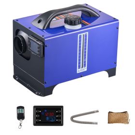 Diesel Heater, 8KW, DC 12V/24V, All in One Portable Diesel Air Heater with Remote Control and LCD Display, Fast Heating Low Noise