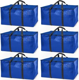 Heavy Duty Moving Bags or Storage Bag – Large Moving Boxes with Backpack Straps, Zippers & Handles – Perfect for Moving, College Dorm, Traveling
