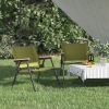 Camping Chair Set of 2 Green