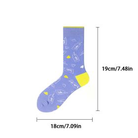 Men's Crew Work Socks Cushioned Boot Socks Wicking Athletic Socks For Hiking Sports Running