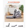 Floor Chair, 6-Position Adjustable Meditation Chair with Back Support, Folding Sofa Chair for Reading TV Watching and Gaming