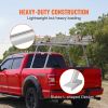 Truck Rack, 800 lbs Capacity, 71"x32" Aluminum Ladder Rack for Truck with 8 Non-Drilling C-clamps, Heavy Duty Truck Bed Rack Two-Bar Set for Kayak