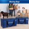 Heavy Duty Moving Bags or Storage Bag – Large Moving Boxes with Backpack Straps, Zippers Handles – Perfect for Moving, College Dorm, Traveling