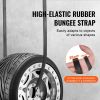 20 Piece Flat Bungee Cord, 20 mm Heavy Duty Bungee Straps with Steel S-Hooks, Includes 15", 21", 36", Elastic Bungee Rope for Cargo, Tarps