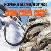 20 Piece Flat Bungee Cord, 20 mm Heavy Duty Bungee Straps with Steel S-Hooks, Includes 15", 21", 36", Elastic Bungee Rope for Cargo, Tarps