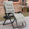 Comfy Recline Chair with Cup Rest & Cushion for Alfresco Relaxation