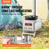 Wood Stove, 80 inch, Stainless Steel Camping Tent Stove, Portable Wood Burning Stove with Chimney Pipes & Gloves