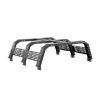 Overland Truck Bed Rack, 49.2-67.9 in Width, Adjustable Overland Bed Cargo Rack with Sidebar, 900 lbs Static Capacity, Heavy Duty Steel