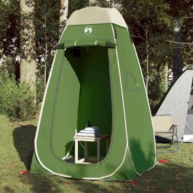 vidaXL Privacy Tent Green Pop-up Waterproof (Color: Green)