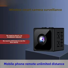 Modern Tech Cube Smart Home Camera (Color: Black)