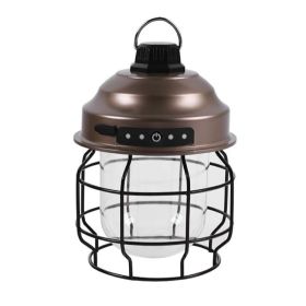 Outdoor Camping Portable Light With Carabiner (type: Camping Light, Color: Copper)