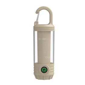 Rechargeable Outdoor Portable LED Camping Light (type: Camping Light, Color: Khaki)