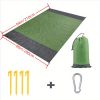 1pc Outdoor Camping Picnic Mat; Oxford Cloth Portable Mat; Folding Waterproof Moisture-proof Mat For Beach