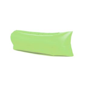 Inflatable Lounger, Portable,Waterproof For Backyard Lakeside Beach Traveling Camping Picnics & Music Festivals Camping, Lazy Inflatable Sofa (Color: Green)