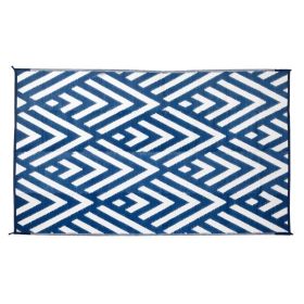 Outdoor Rug for Patio Clearance,Waterproof Mat,Reversible Mats, Plastic Straw Rug, Modern Area Rug for RV, Patio, Backyard, Deck, Picnic, Beach (Color: as picture)