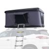 Rooftop Tent Hard Shell, Naturnest Rooftop Tent Hardshell for 2-3 Person, Hard Shell Roof Top Tent with Telescopic Ladder Thick Mattress