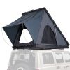 Rooftop Tent Hard Shell, Naturnest Rooftop Tent Hardshell for 2-3 Person, Hard Shell Roof Top Tent with Telescopic Ladder Thick Mattress