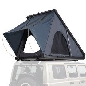 Rooftop Tent Hard Shell, Naturnest Rooftop Tent Hardshell for 2-3 Person, Hard Shell Roof Top Tent with Telescopic Ladder Thick Mattress (Product Style: Triangle Type (Basic))