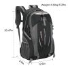 36L Outdoor Backpack Waterproof Daypack Travel Knapsack for Hiking Camping Picnic Travel School Spring Summer