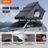 Rooftop Tent Hard Shell, Naturnest Rooftop Tent Hardshell for 2-3 Person, Hard Shell Roof Top Tent with Telescopic Ladder Thick Mattress