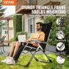 Zero Gravity Chair, 33 inch Zero Gravity Recliner Lounge Chair for Indoor and Outdoor, Adjustable Anti Gravity Chair with Cushion, Headrest, Footrest