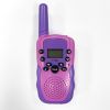 Toys for 3-12 Year Old Boys Girls; Walkie Talkies for Kids 22 Channels 2 Way Radio Toy with Backlit LCD Flashlight; 3 Miles Range for Outside; Camping