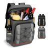 Cooler Backpack 36 Can Leakproof Insulated Cooler Backpack with 25L/6.6Gal for Picnic Camping Beach Hiking Fishing Travel